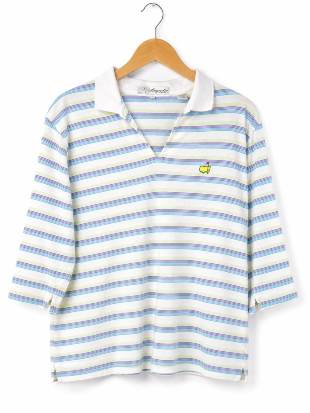 Vintage 90s RARE Magnolia Lane Masters Augusta National Golf Polo Women’s Large